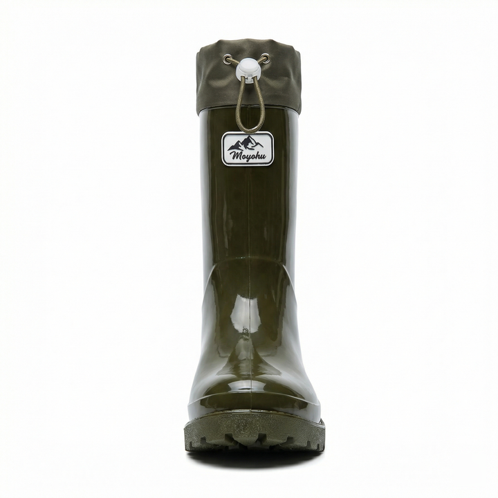 Damen Hochwertige und Stylische Gummistiefel mit Verstellbarem Schnürsystem – Lioré