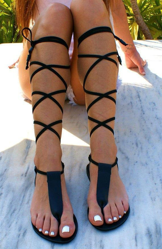 Damen Gladiator Sandalen Echoarchiv
