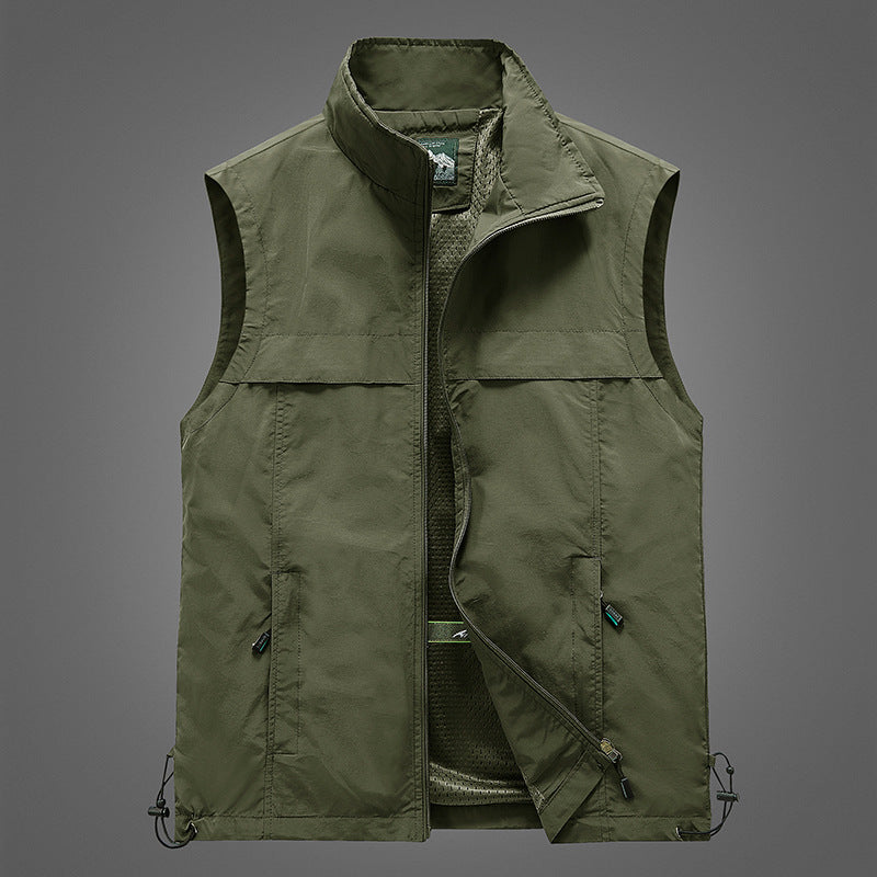 Herren Leichte Multifunktionale Outdoor-Weste Echo Archiv
