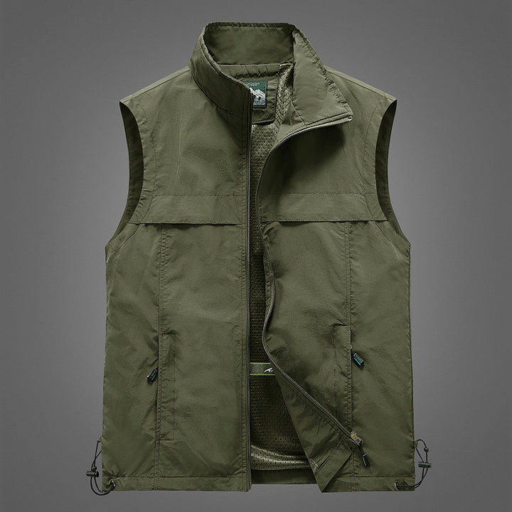 Herren Leichte Multifunktionale Outdoor-Weste Echo Archiv