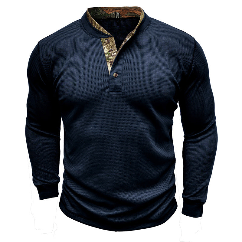 Herren Langarm Shirt mit modernem Kragen Echoarchiv