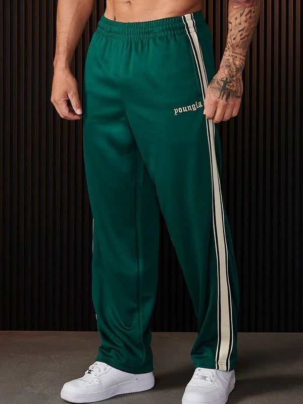 Herren Sportliche Freizeithose mit seitlichem Streifen Echoarchiv