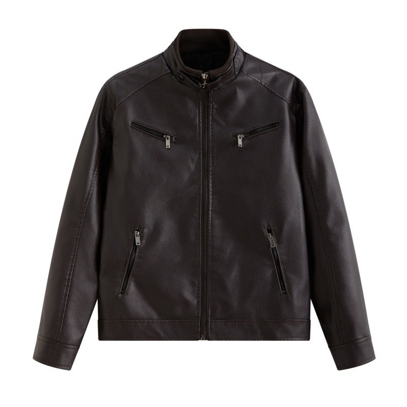 Herren Stilvolle Motorradjacke Echo Archiv