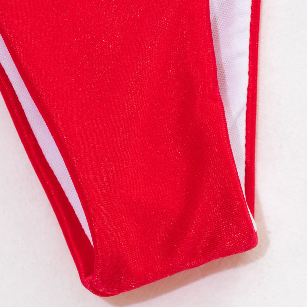 Damen Bikini-Set mit glitzernden Pailletten und verspielten Bindebändern Echo Archiv