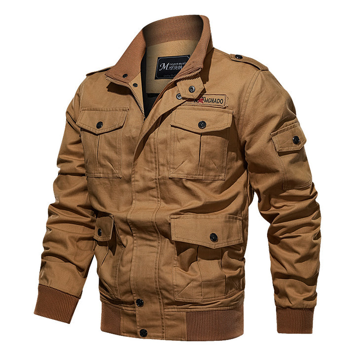 Herren nan robuste Fieldjacke mit Mehrfachtaschen, gesteppter Innenleiste und Rippbündchen Echo Archiv