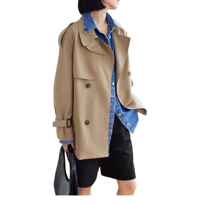 Damen Modische Trenchjacke Echoarchiv