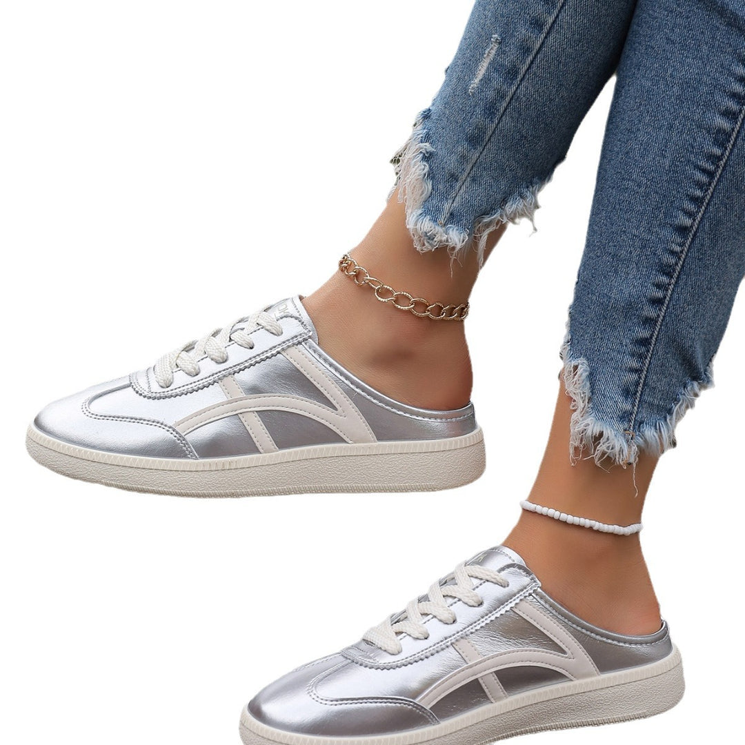 Damen Slip-On Sneaker mit offener Ferse und gepolstertem Komfortfußbett – Lioré