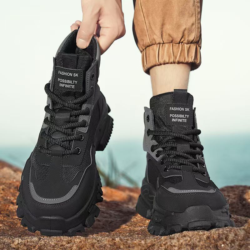 Damen Sportliche High-Top Sneakers mit rutschfester Sohle und stabiler Fersenkonstruktion Echo Archiv