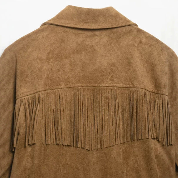 Damen Kurz geschnittene Wollmix-Jacke mit Stehkragen, Reißverschluss und Ballonärmeln Echo Archiv