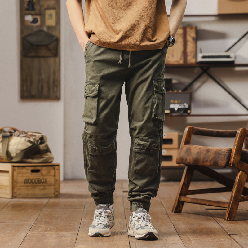 Herren Tech-Cargo-Joggerhose mit elastischem Tunnelzugbund, verstärkten Kniepaneelen und Multifunktions‑Taschen Echo Archiv