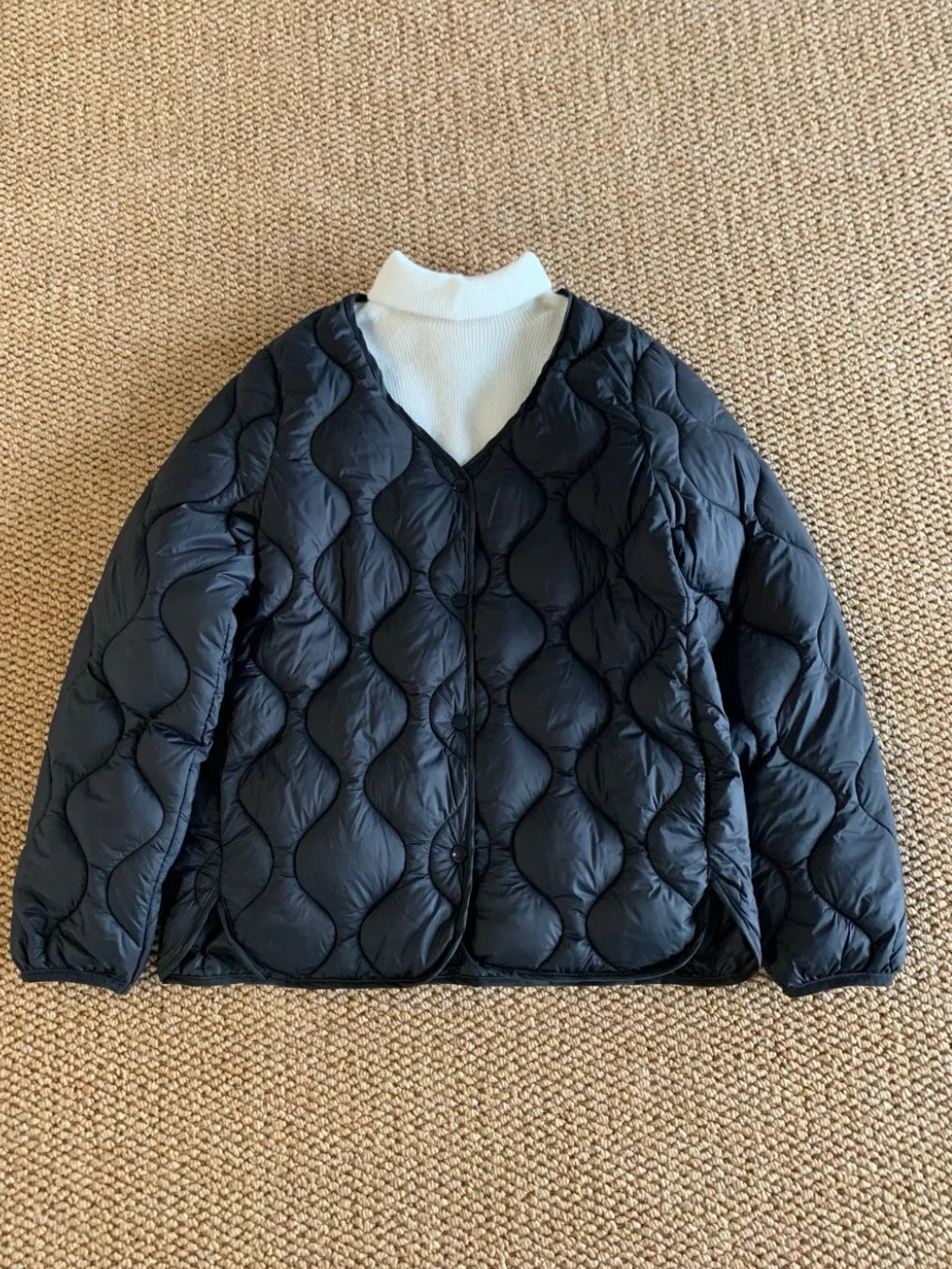 Damen Elegante, gefütterte Steppjacke Echoarchiv