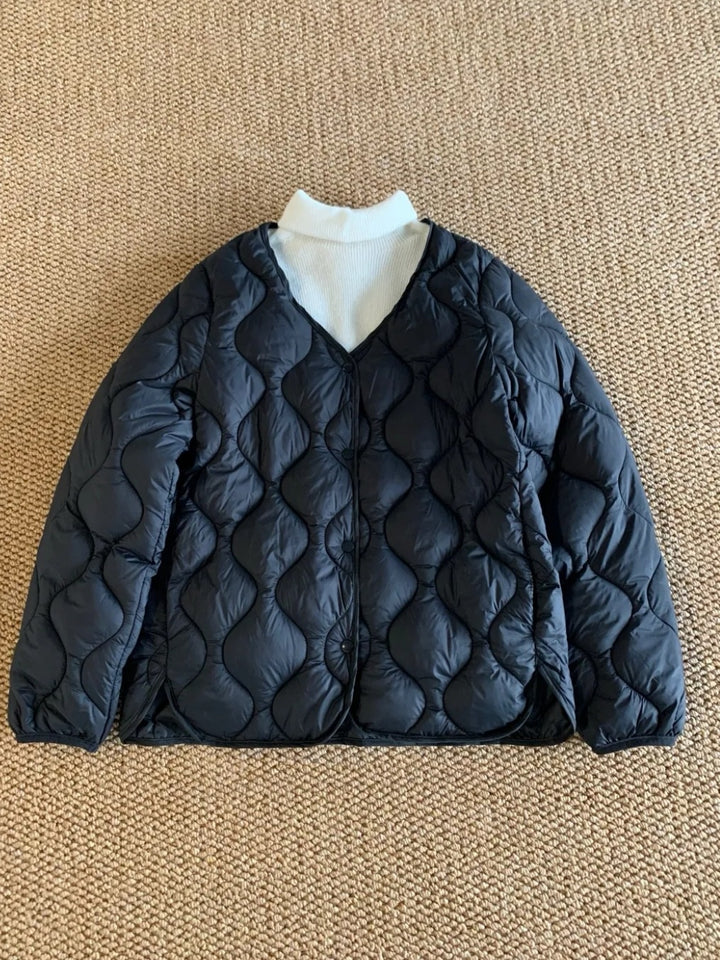 Damen Elegante, gefütterte Steppjacke Echoarchiv