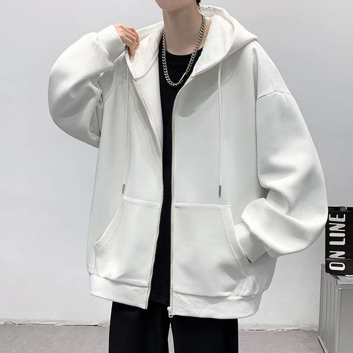 Unisex Bequeme Kapuzenjacke mit seitlichen Taschen Echo Archiv