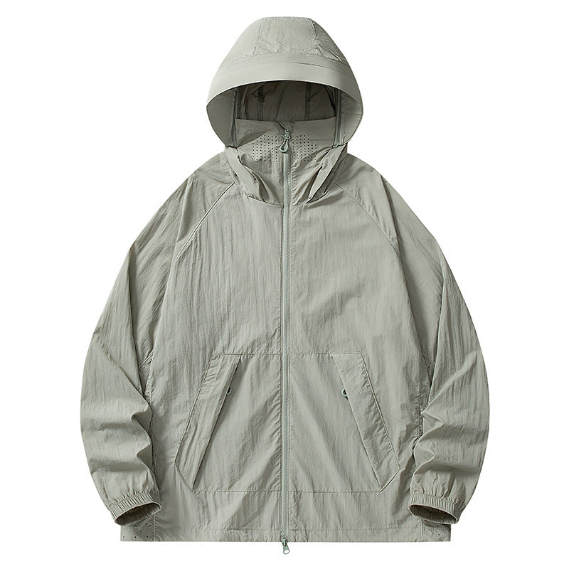 Herren Leichte wetterfeste Jacke Echo Archiv