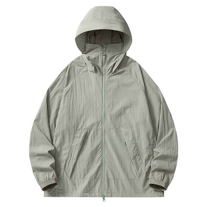 Herren Leichte wetterfeste Jacke Echo Archiv