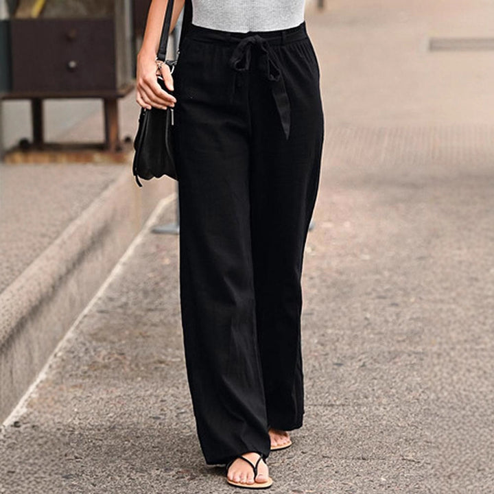 Damen Bequeme und elegante Leinenhose Echo Archiv