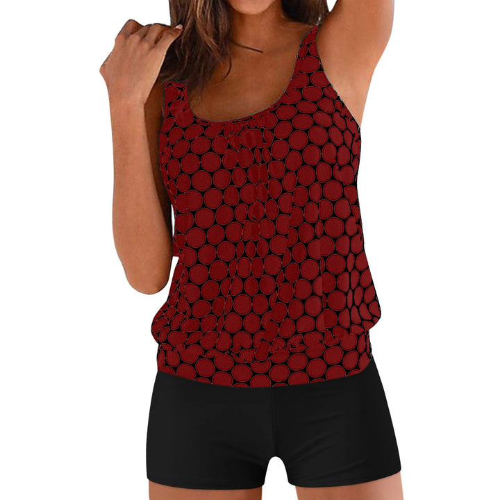 Damen eleganter Tankini mit modischem Muster Echo Archiv