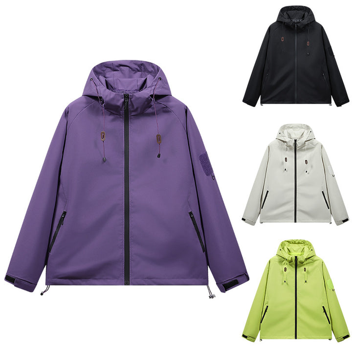 Herren Sportliche Windjacke Echo Archiv