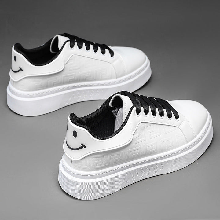 Damen Hochwertige Plateau-Sneaker mit strukturiertem Obermaterial Echo Archiv
