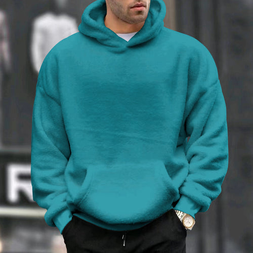 Herren bequemer Kapuzenpullover aus weichem Material Echoarchiv