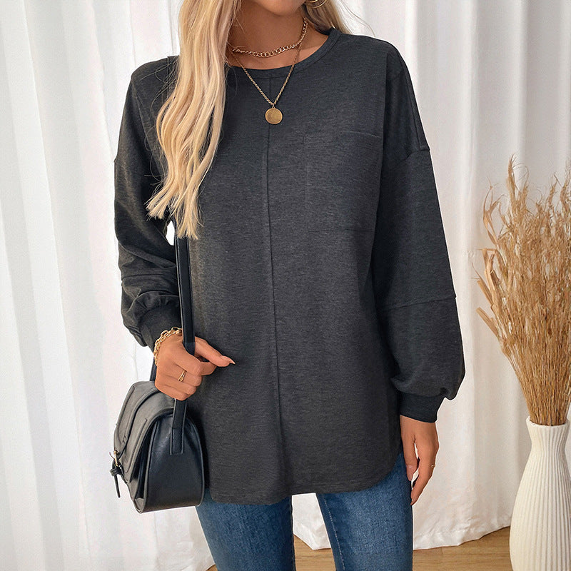 Damen Legeres Langarmshirt Echo Archiv