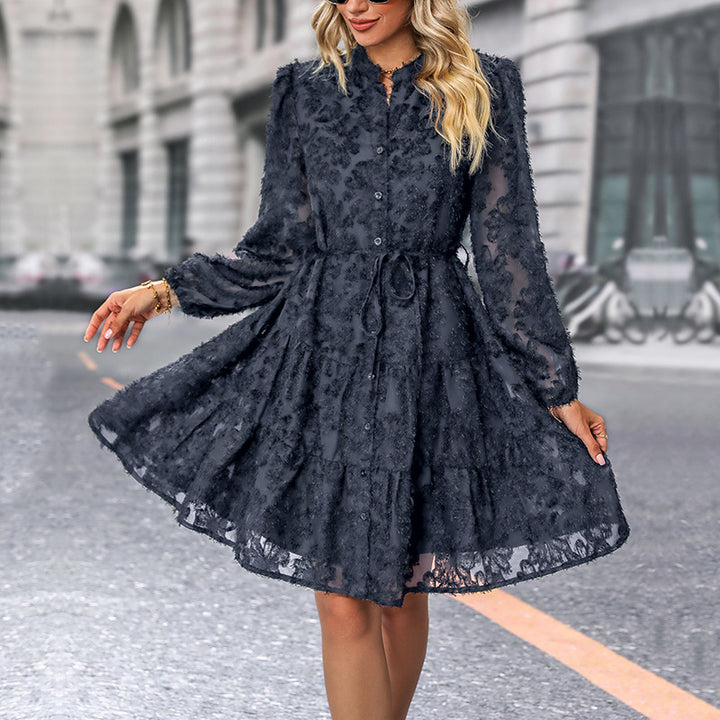 Damen Blusenkleid mit Rüschen Echo Archiv