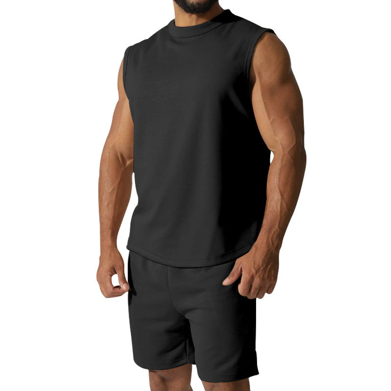Herren sportliches Kurzarm-Set aus atmungsaktivem Material Echoarchiv