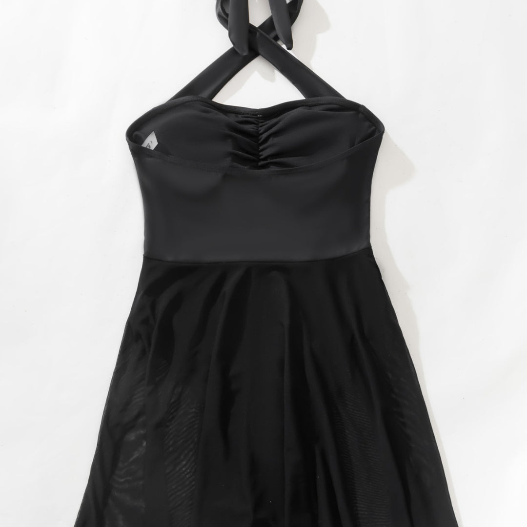 Damen Hochwertiger Badeanzug mit Chiffonrock Echo Archiv