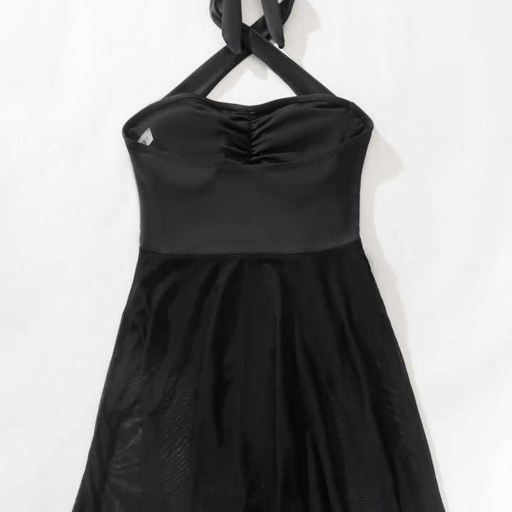 Damen Hochwertiger Badeanzug mit Chiffonrock Echo Archiv