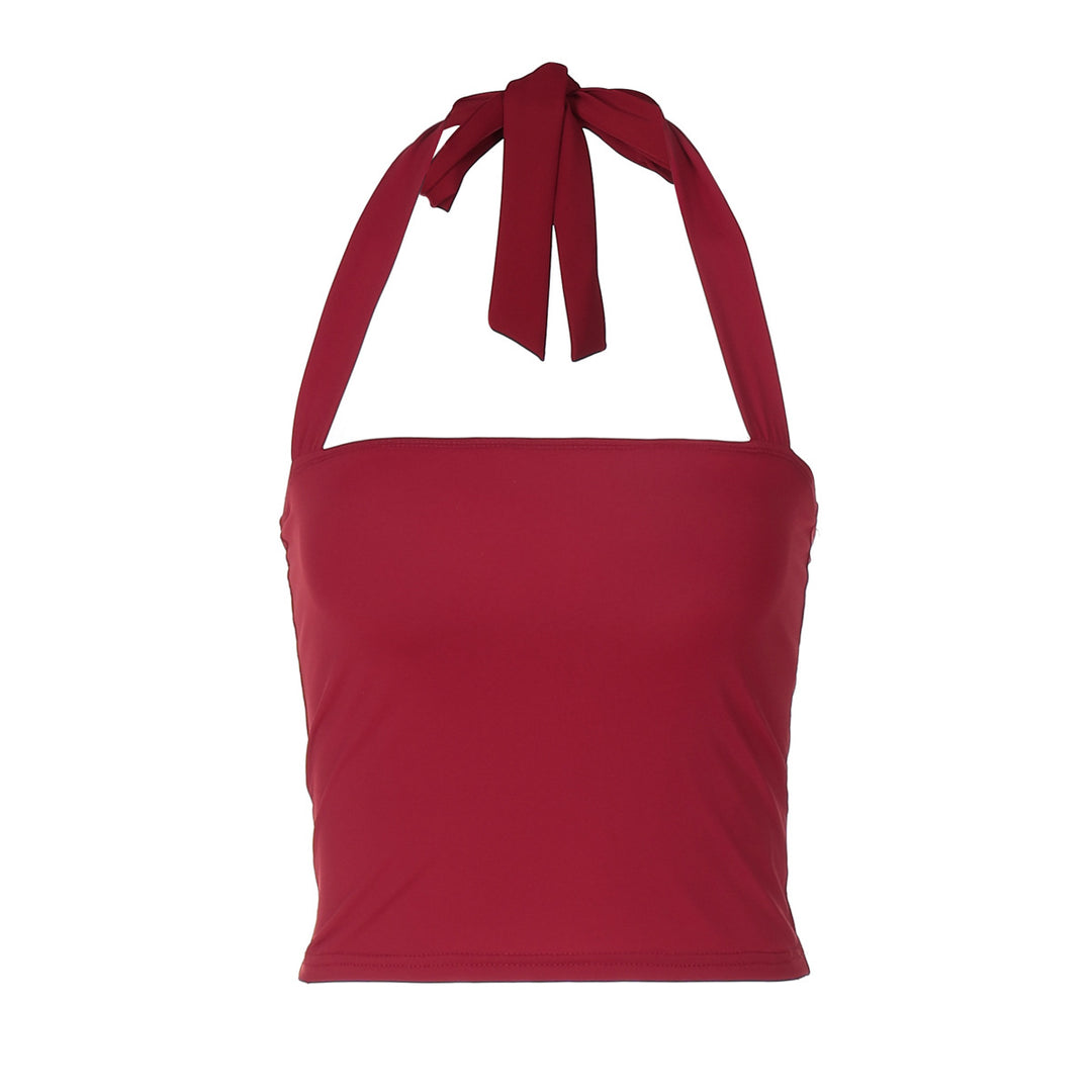 Damen Crop-Top mit Halteroberteil und eleganter Passform Echo Archiv