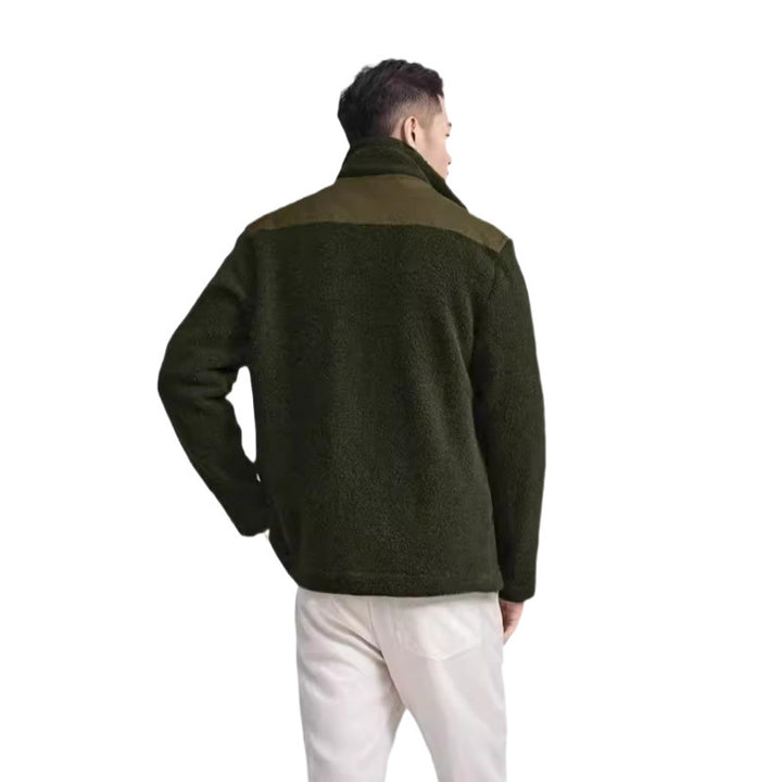 Herren flauschige Fleecejacke Echoarchiv