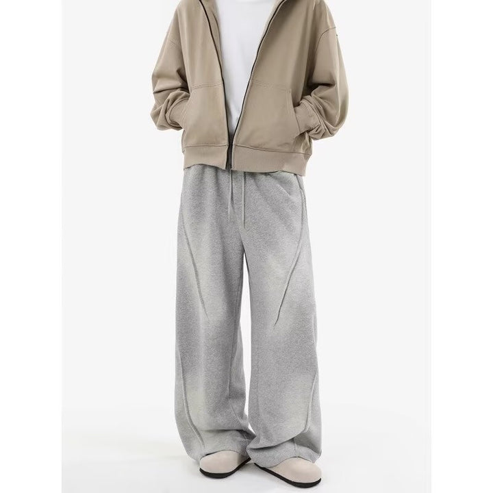 Herren Extreme Oversize Jogginghose mit extra weitem Bein, Kordelzug und Eingrifftaschen – Sorevano