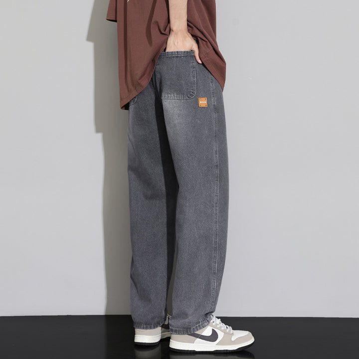 Herren lässige weite Jeanshose Echoarchiv