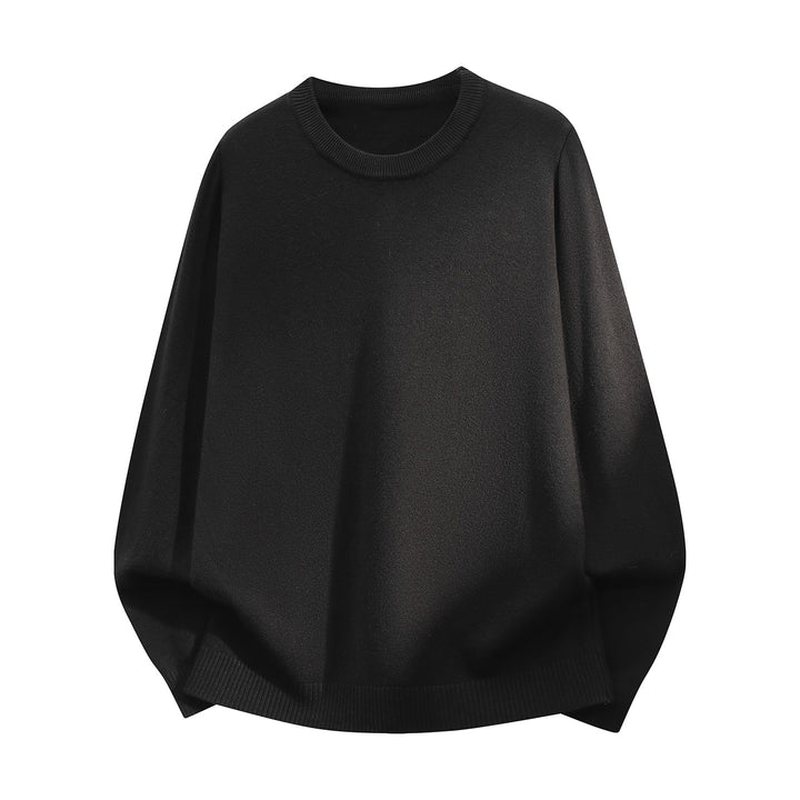Unisex Oversize-Rundhals-Pullover aus feinem Merino-Mix Echoarchiv