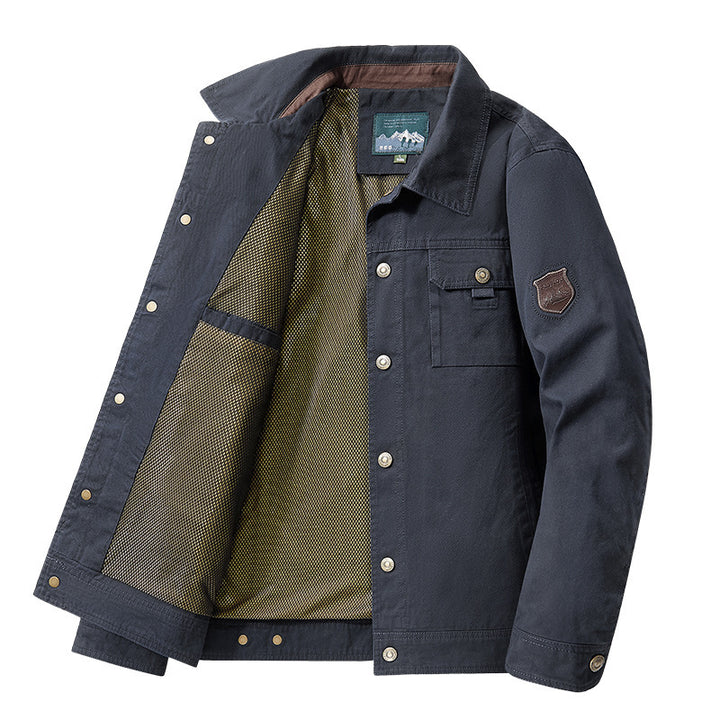 Herren Wetterfeste Outdoorjacke mit praktischen Taschen Echo Archiv