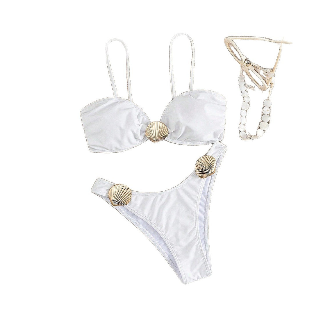 Damen Bikini-Set mit raffinierten Muscheldetails Echo Archiv