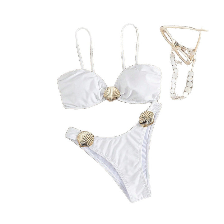 Damen Bikini-Set mit raffinierten Muscheldetails Echo Archiv