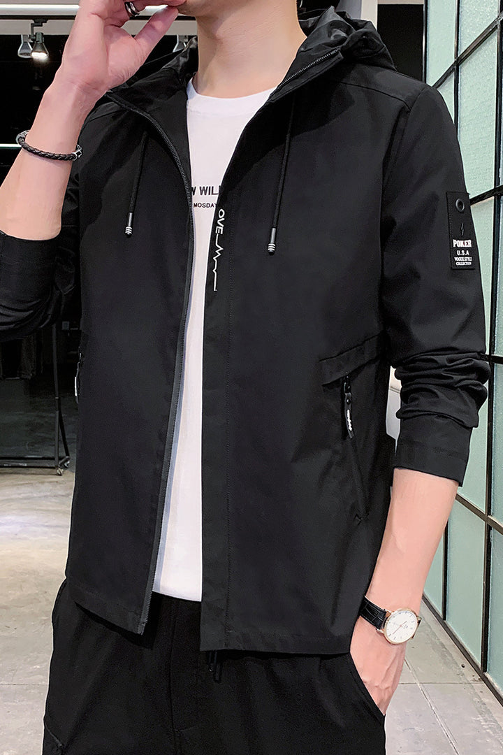 Herren Lässige Outdoorjacke Echo Archiv