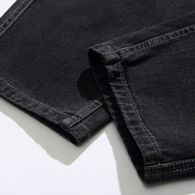 Unisex Weite Baggy-Jeans mit Tunnelzugbund, Faltenvordern und Utility-Taschen Echo Archiv