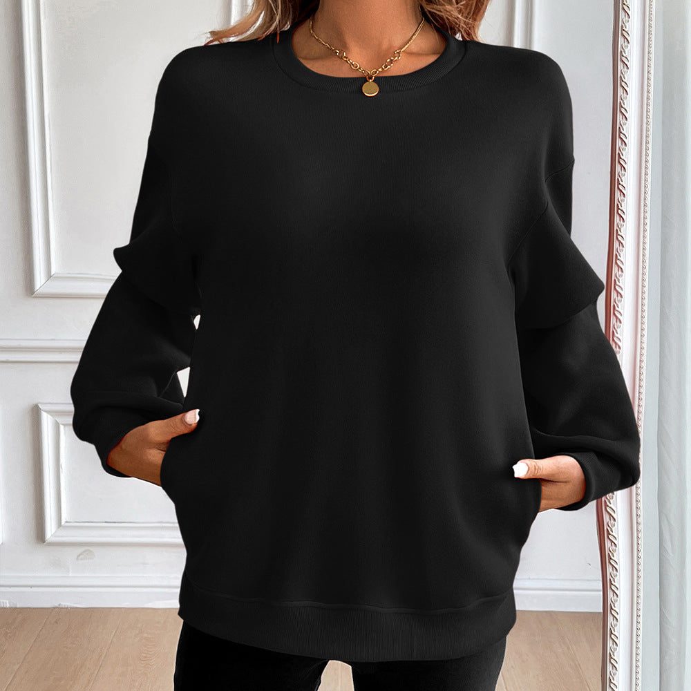 Damen Casual SwEchoarchivtshirt mit Weichen Materialien und Lässigem Schnitt Echoarchiv