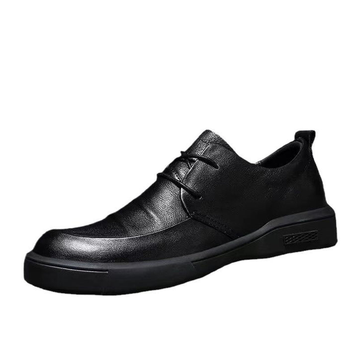 Herren Elegante Leder Sneakers Echoarchiv