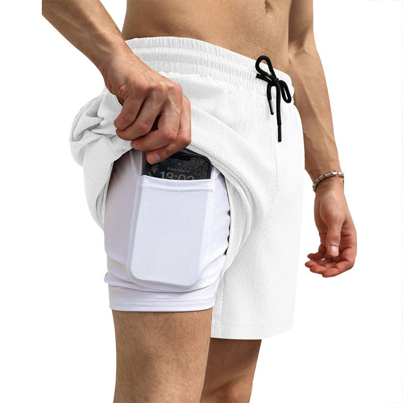 Herren Sportliche Short mit praktischem Smartphone-Einschub Echoarchiv