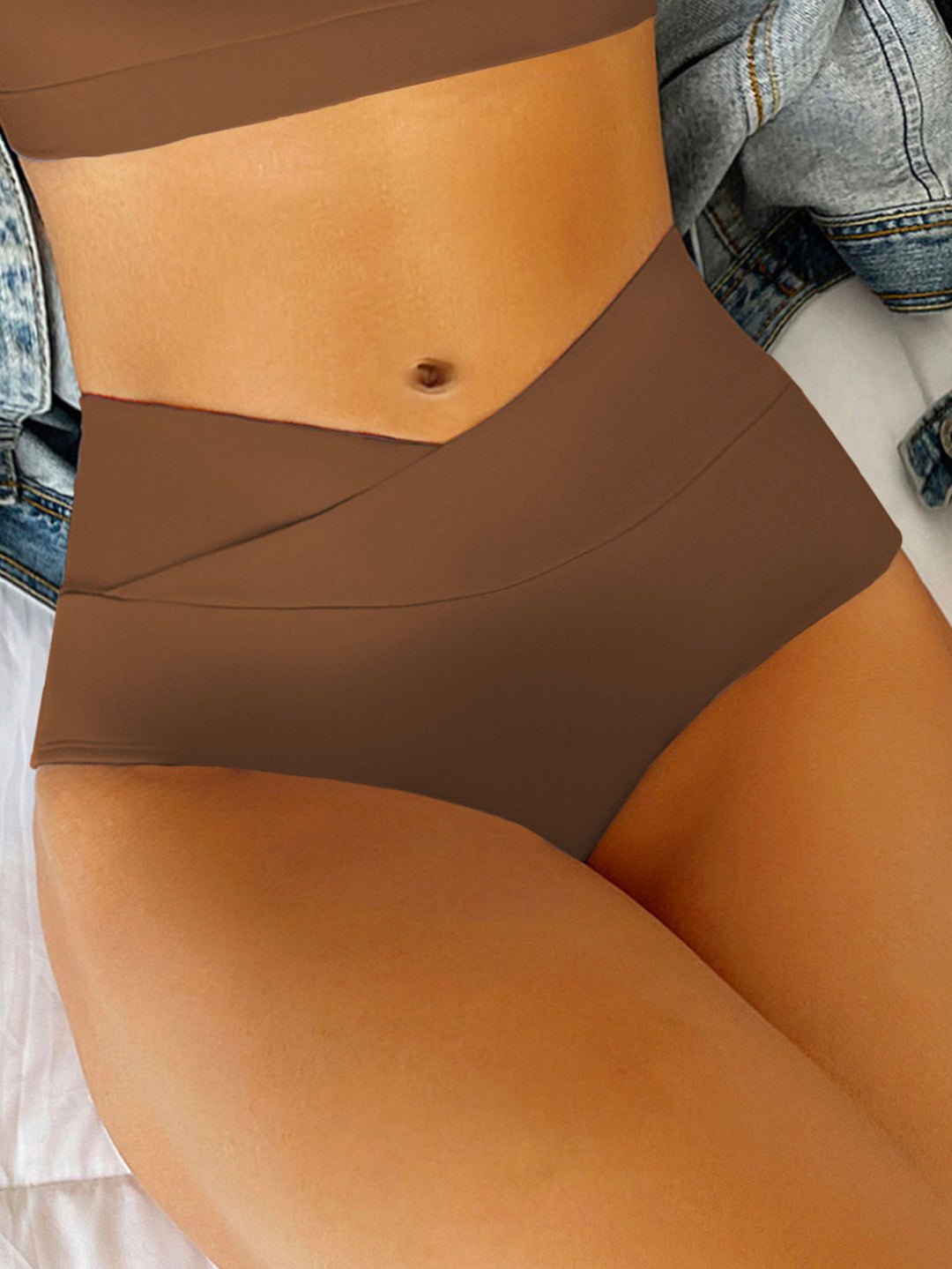 Damen Hochgeschnittene Badeshorts Echo Archiv