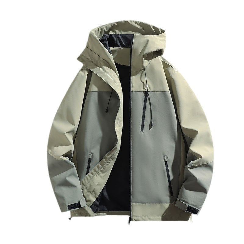 Damen technische Allwetterjacke mit vielseitigem Kapuzendesign und verstellbaren Belüftungsöffnungen Echoarchiv