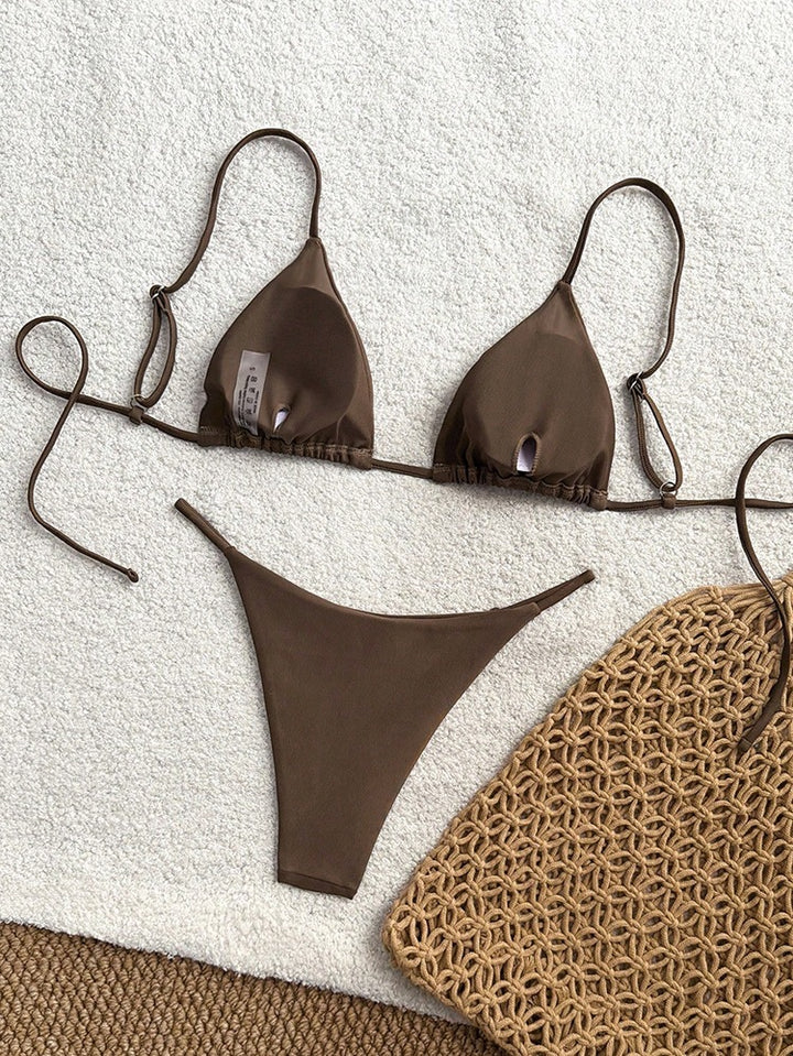 Damen Triangel-Bikini-Set mit raffiniertem Batikdesign Echo Archiv