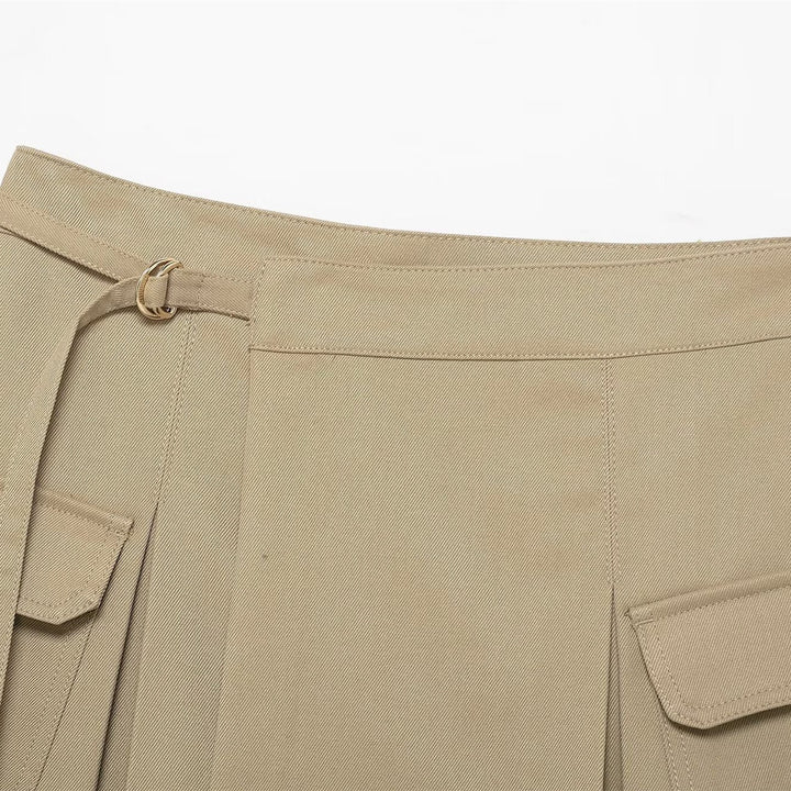 Damen Utility-Rock mit praktischen Taschen und schickem Kordelzug Echo Archiv
