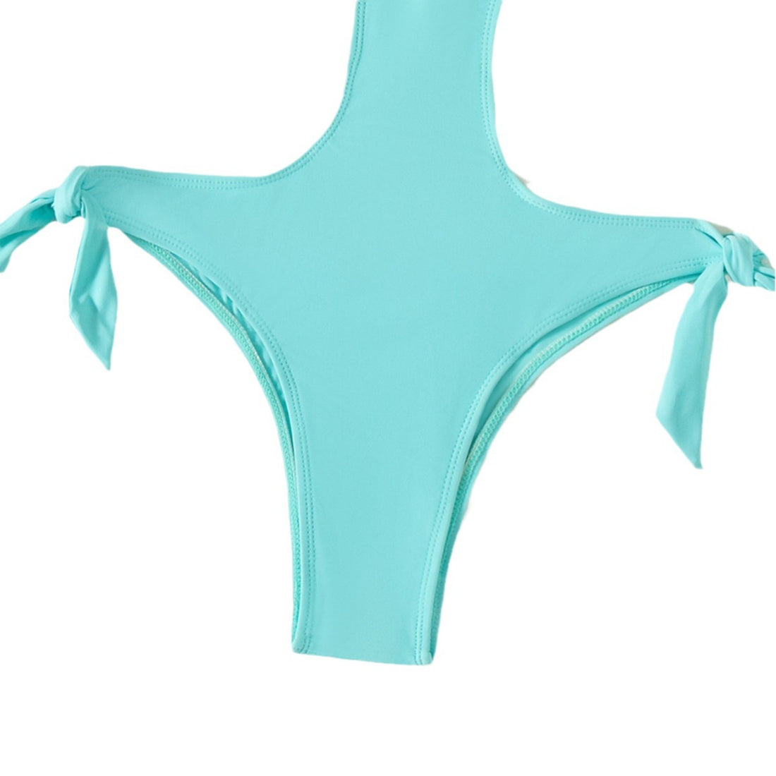 Damen Eleganter Cut-Out-Badeanzug mit Schleifendetail – Maréssa