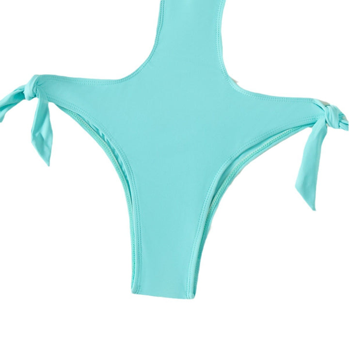 Damen Eleganter Cut-Out-Badeanzug mit Schleifendetail Echo Archiv