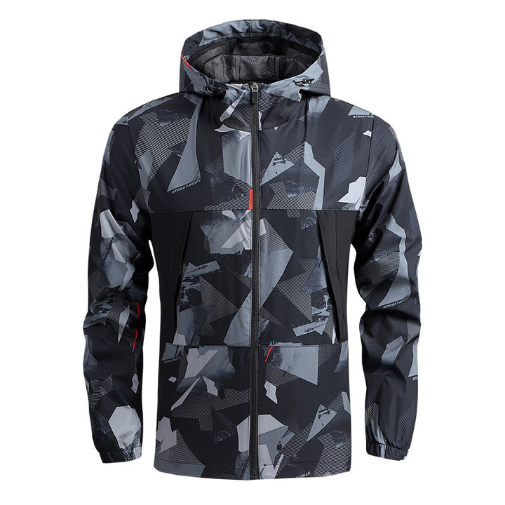 Herren Hochfunktionale Outdoor-Jacke Echo Archiv