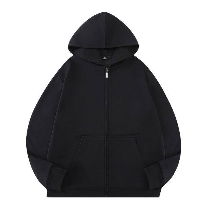Unisex Oversize Kapuzen‑Zipjacke aus French‑Terry mit verdeckter Nahtführung Echo Archiv